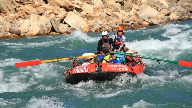 Rafting in Nepal